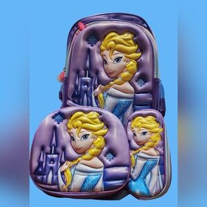 Kids backpack LED lights Frozen